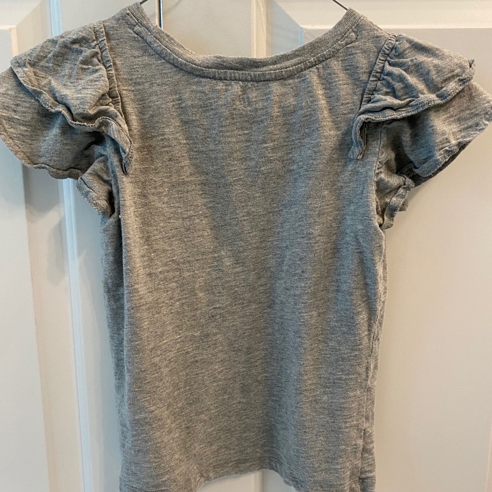 Gap girls S gray top
